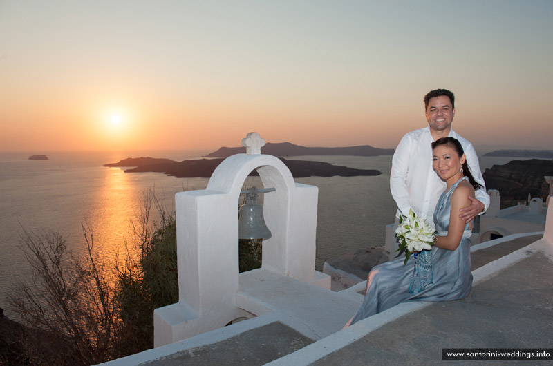 santorini weddings