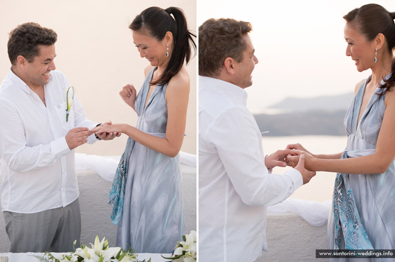 santorini weddings