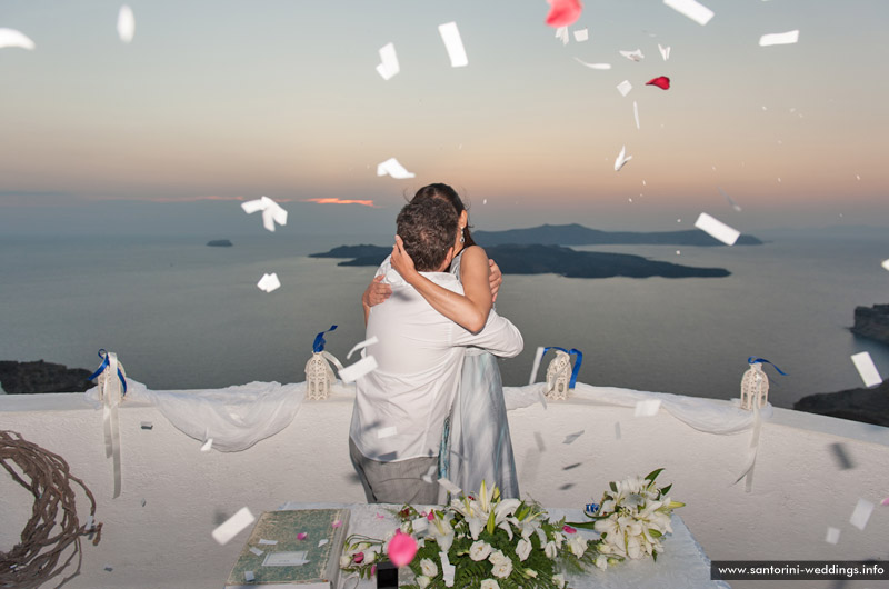 santorini weddings