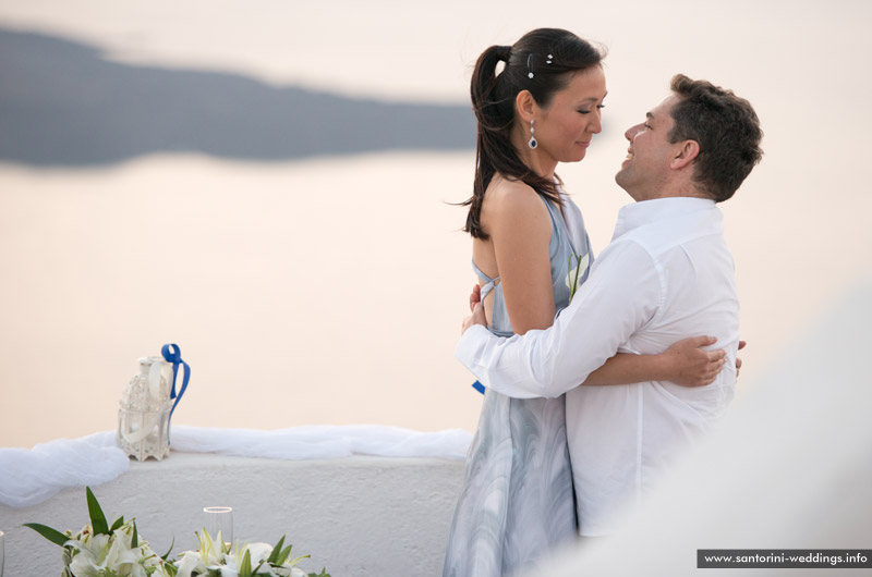 santorini weddings