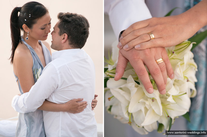 santorini weddings