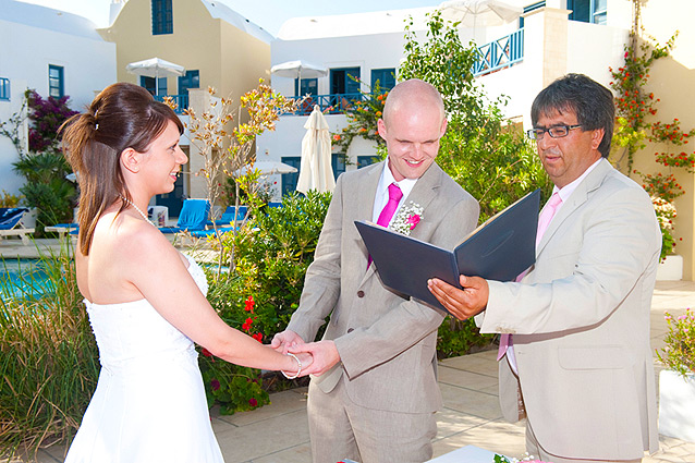 santorini wedding