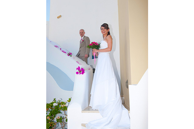 santorini wedding