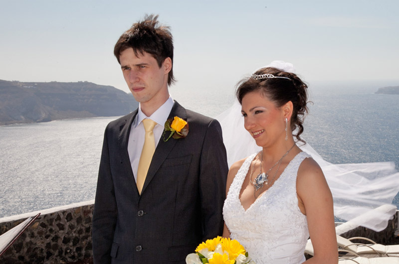 santorini weddings