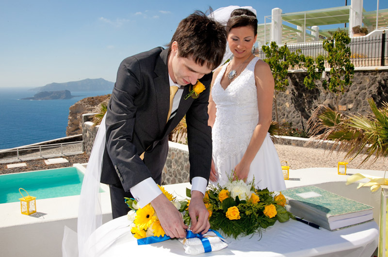 santorini weddings