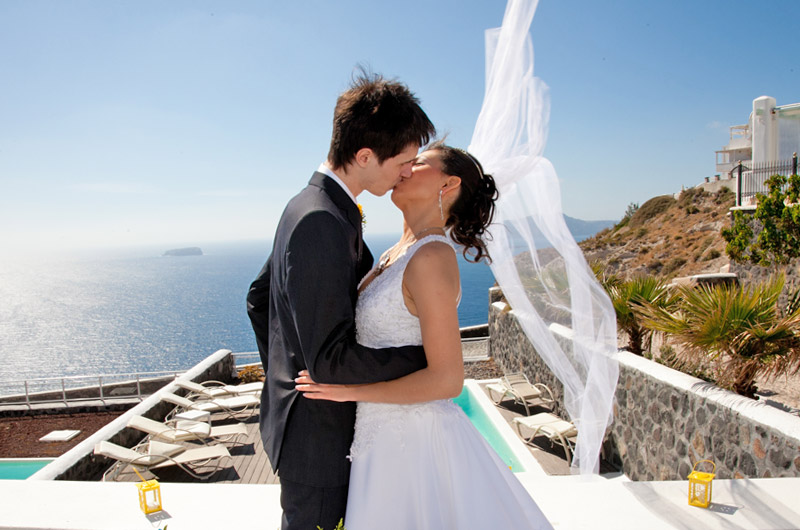 santorini weddings