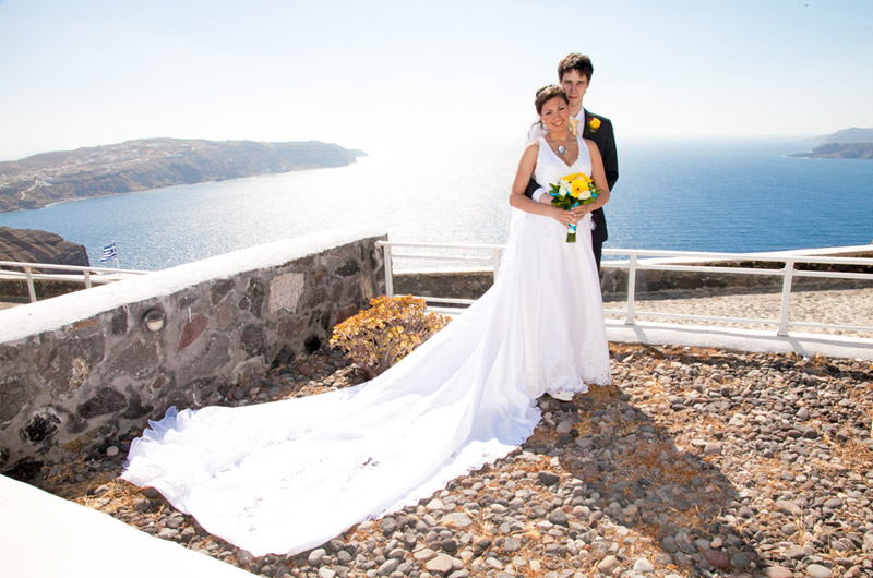 thermes luxury villas weddings santorini