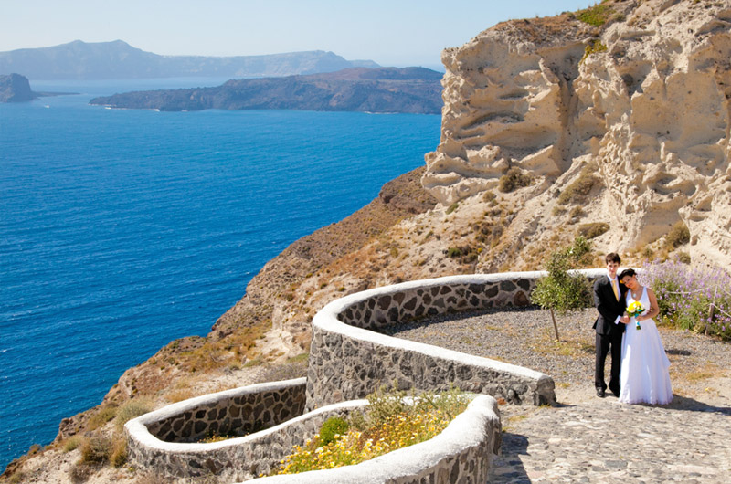 thermes luxury villas weddings santorini