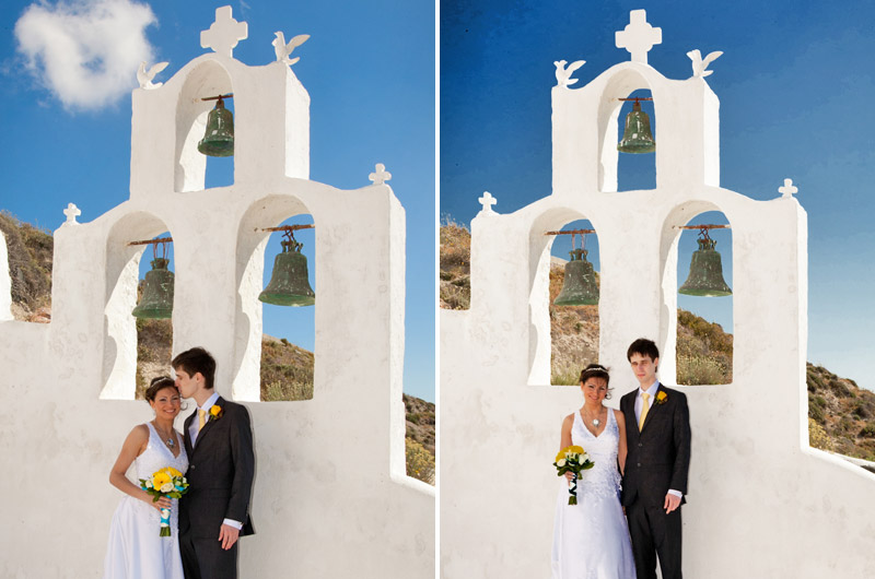 santorini weddings