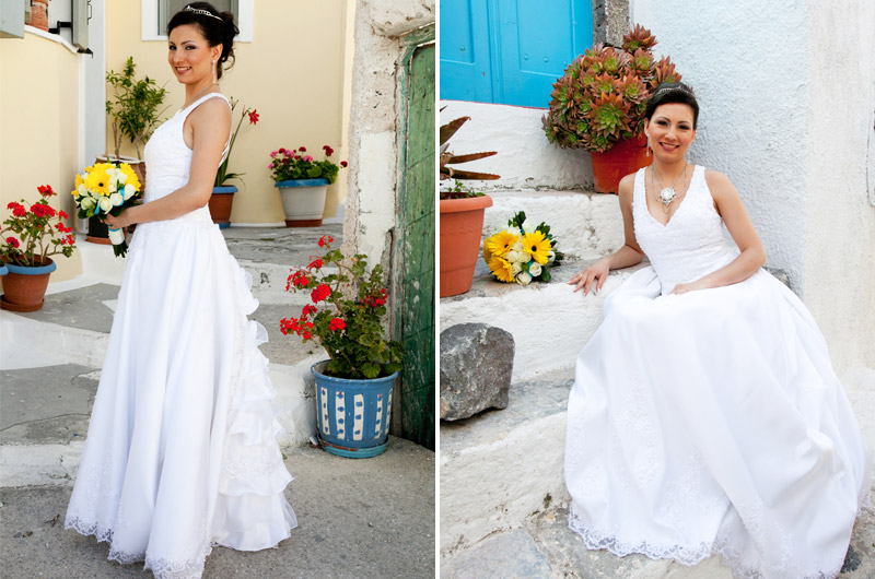 santorini weddings