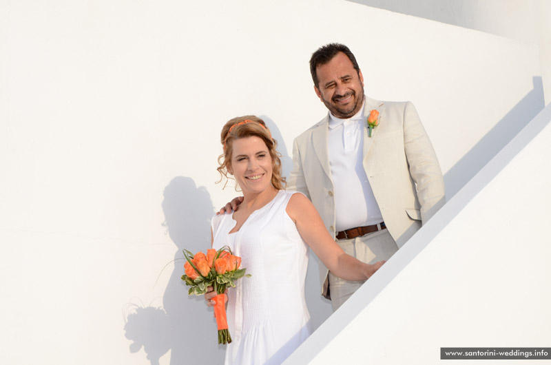 santorini weddings