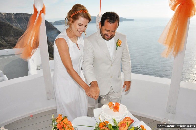 santorini weddings