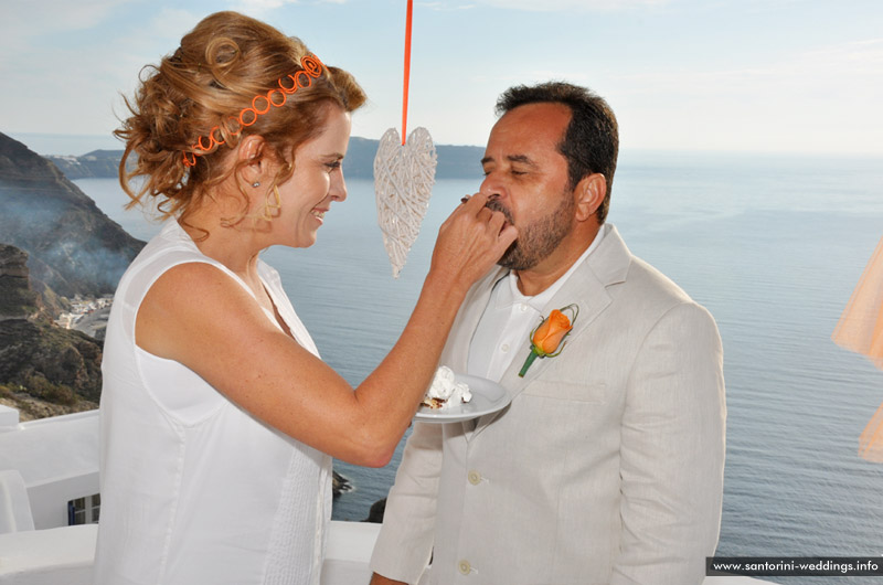 santorini weddings