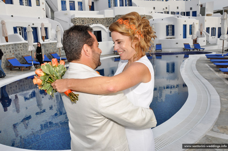 volcano view villas wedding santorini