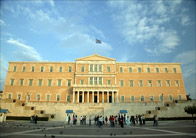 best place to honeymoon - athens parliament