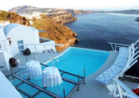 best place to honeymoon - santorini chromata hotel