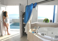 best place to honeymoon - santorini hotel