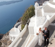 santorini weddings