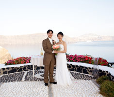 santorini wedding