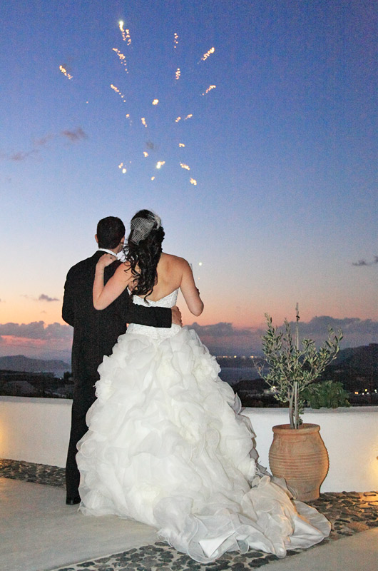 fireworks for weddings