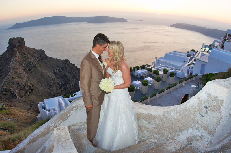 santorini weddings