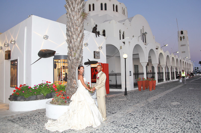 santorini weddings