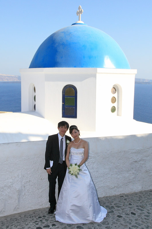 santorini weddings