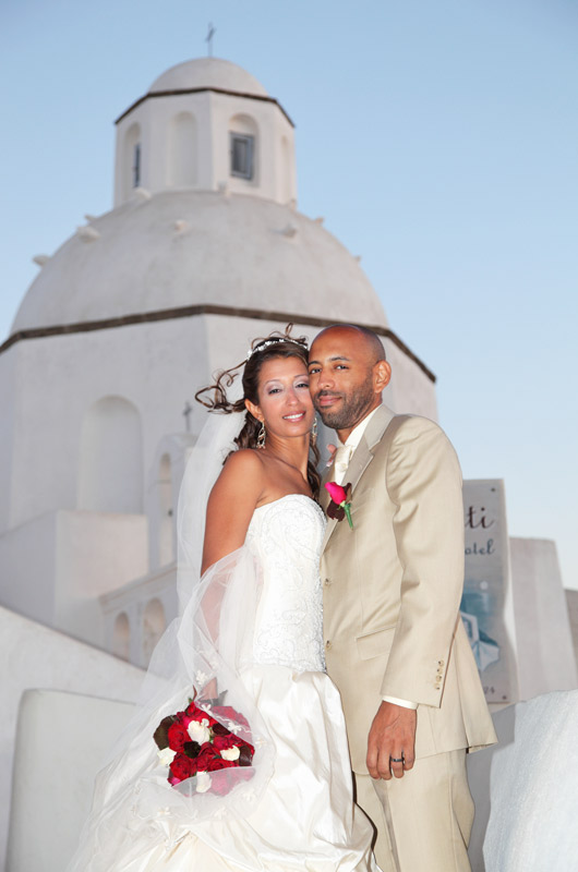 santorini weddings