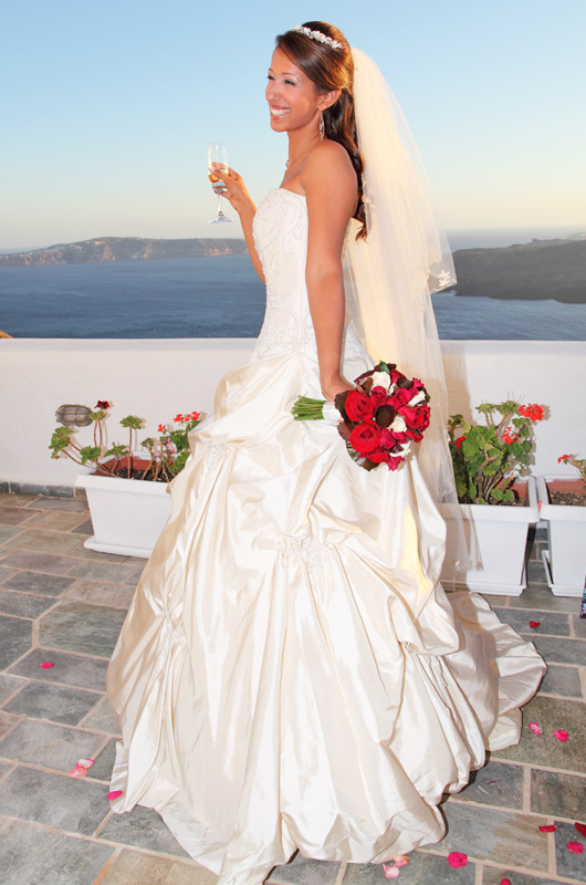 santorini weddings