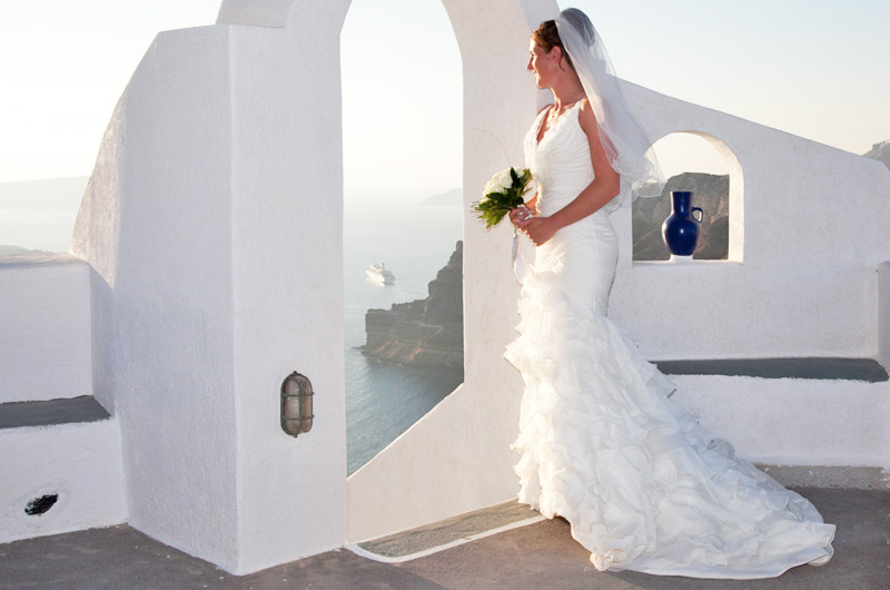 santorini weddings