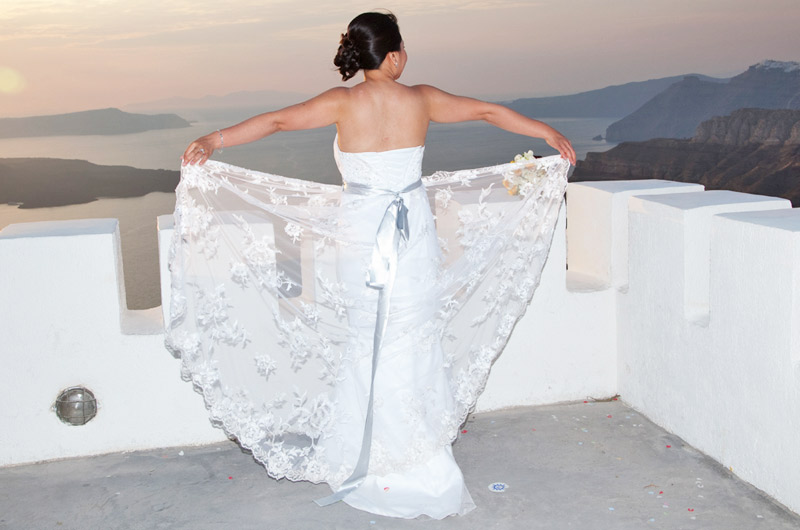 santorini wedding