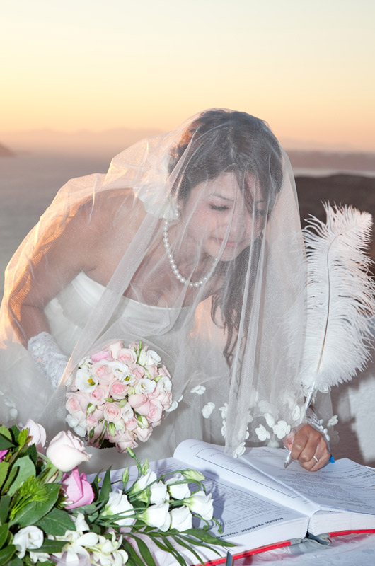 santorini weddings