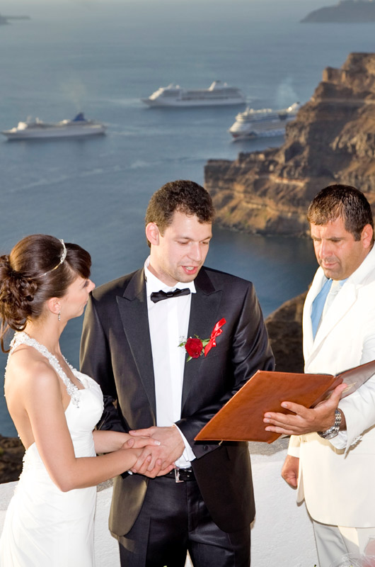 santorini weddings