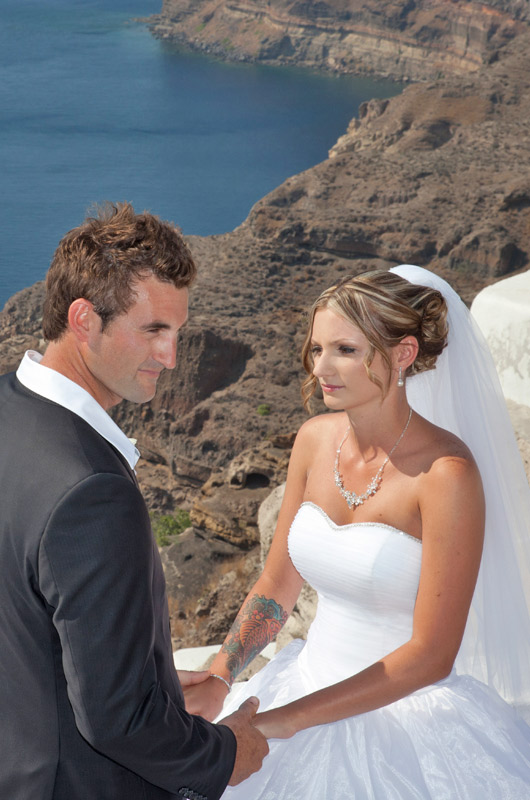 santorini weddings