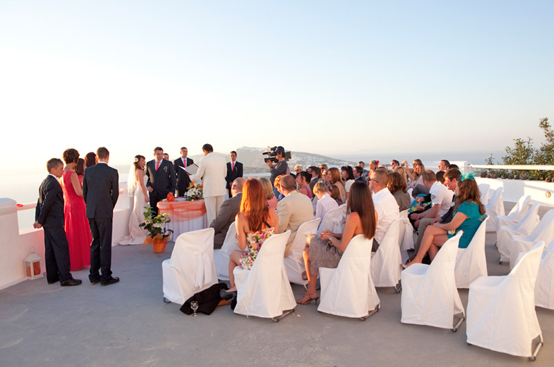 santorini weddings