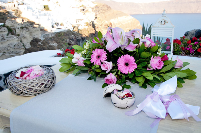 santorini weddings