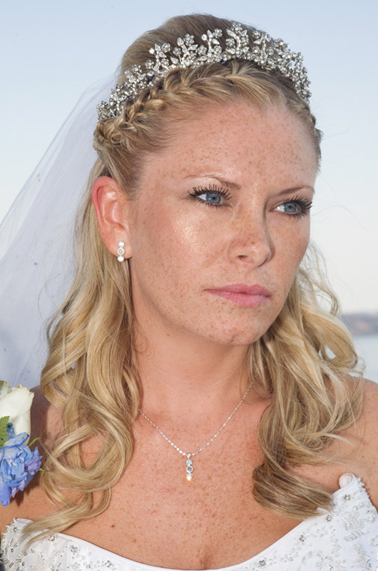 wedding hair