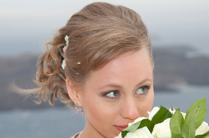 wedding hair