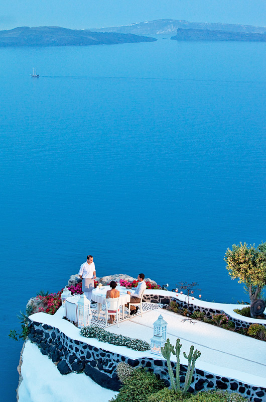 santorini wedding location