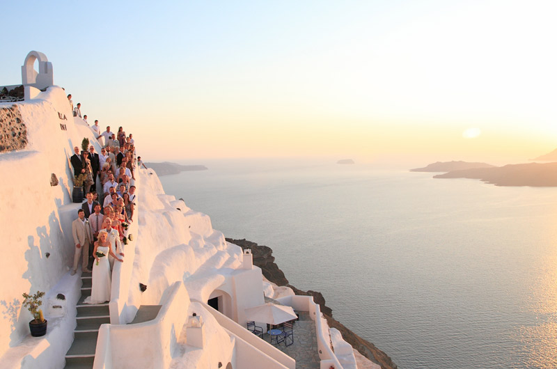 santorini weddings