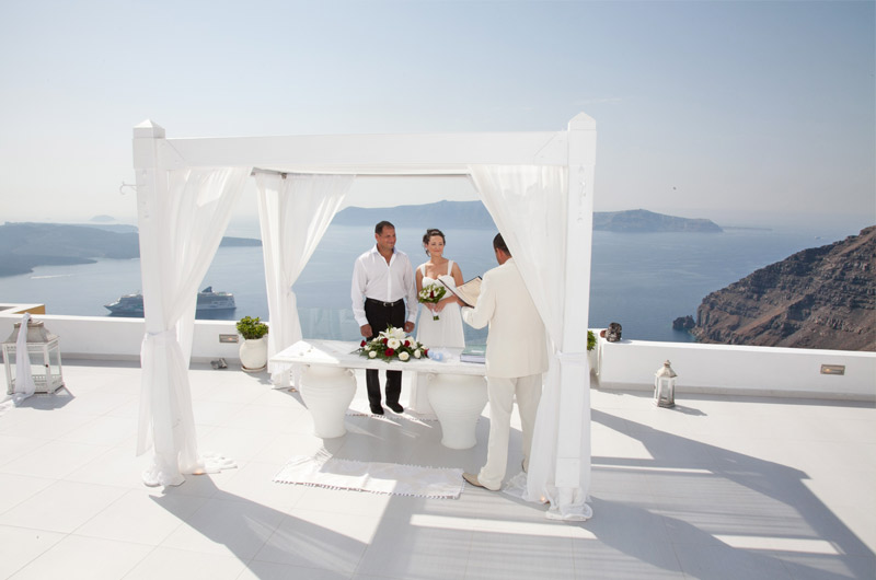 santorini weddings