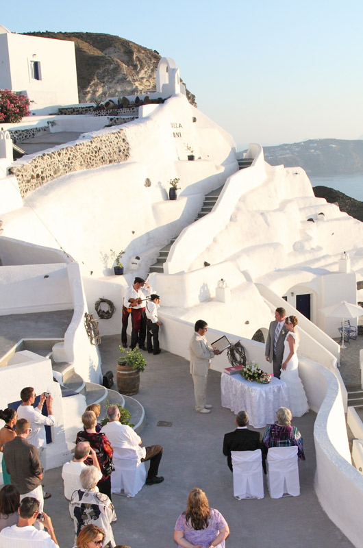 santorini weddings