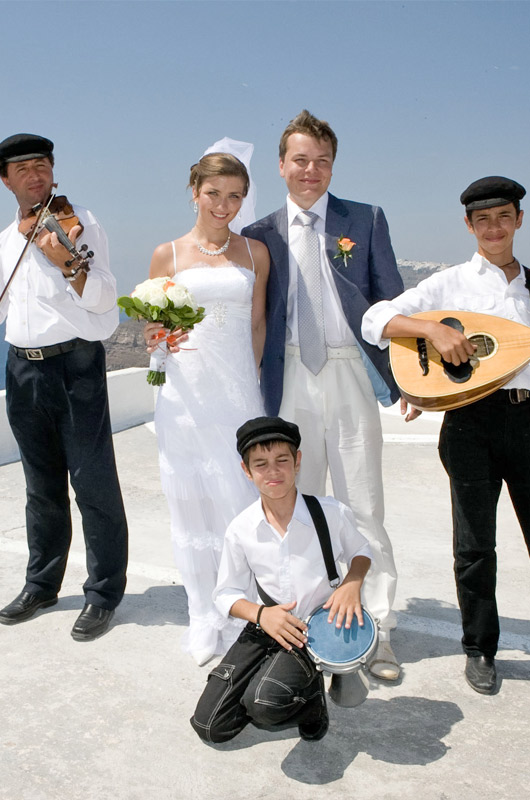 santorini weddings