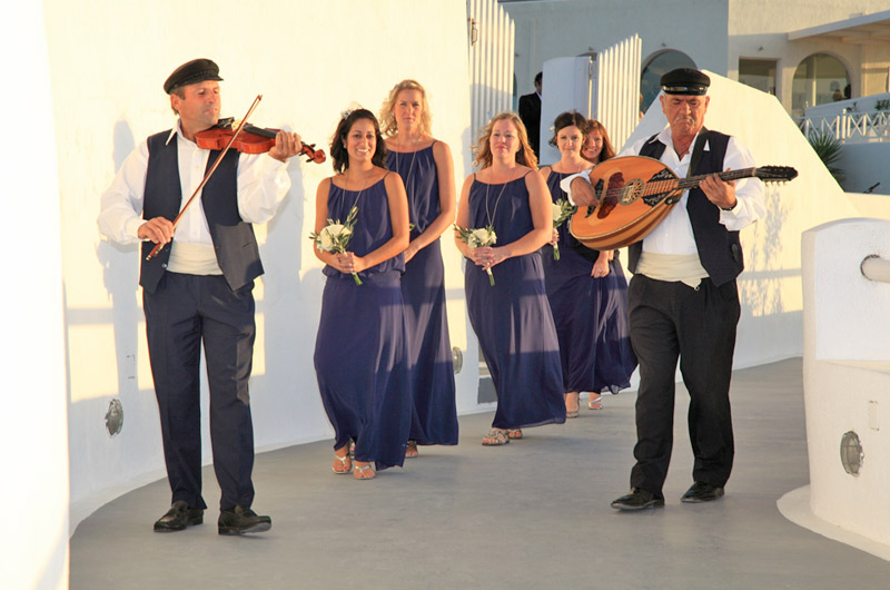 santorini weddings