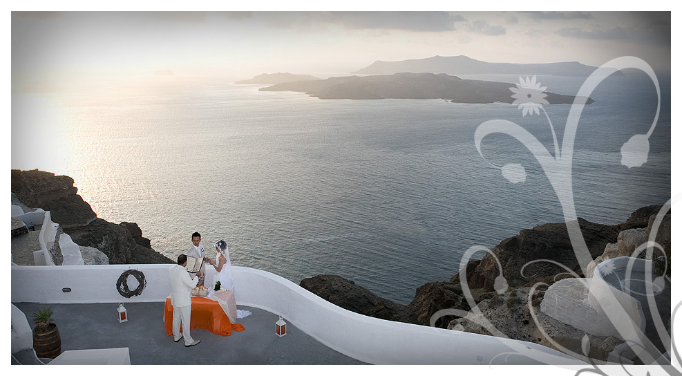 Slideshow from weddings in Santorini