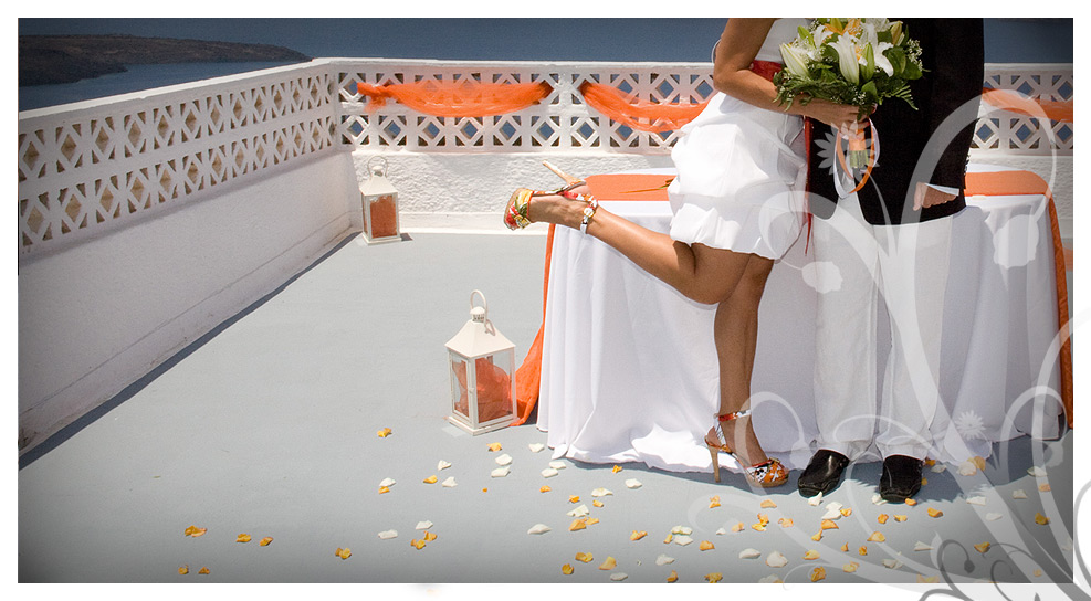 Slideshow from weddings in Santorini