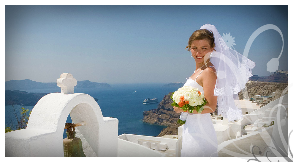 Slideshow from weddings in Santorini