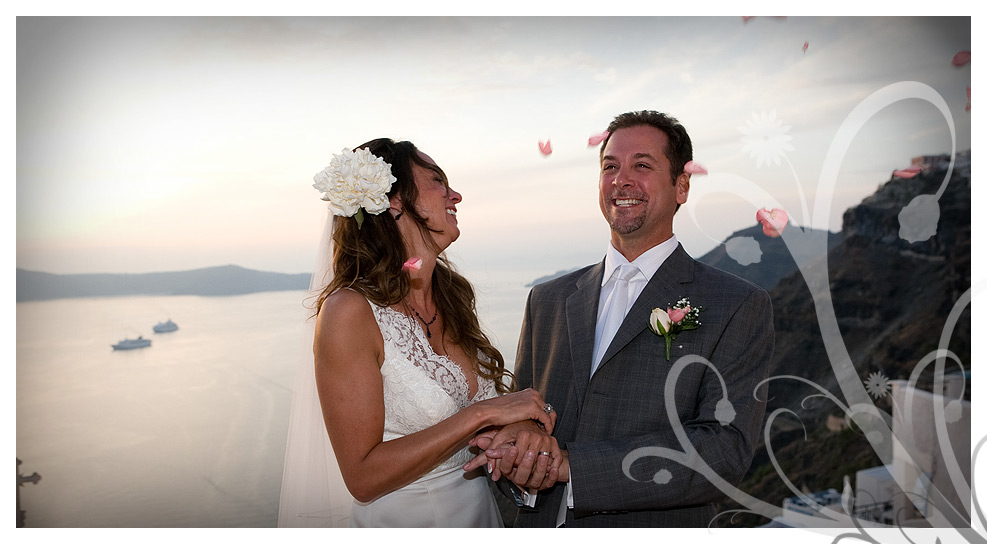 Slideshow from weddings in Santorini