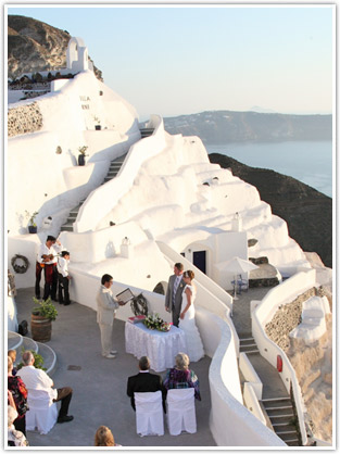 Stella of Santorini Weddings